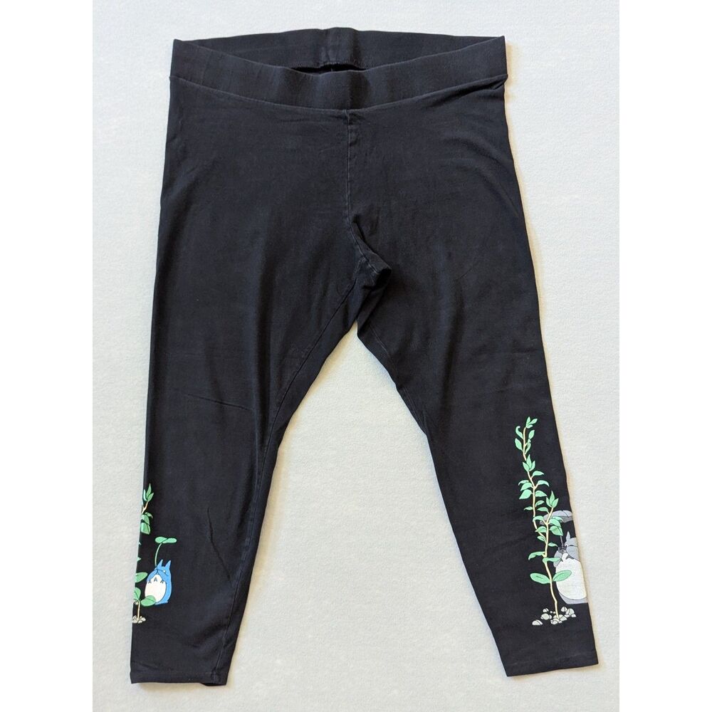 Torrid Her Universe Studio Ghibli My Neighbor Totoro Black Leggings Size 3 Plus